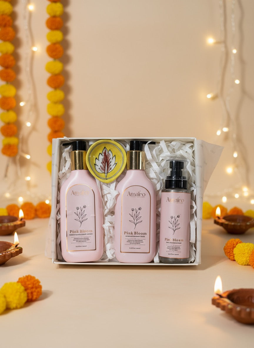Pink Bloom Hamper